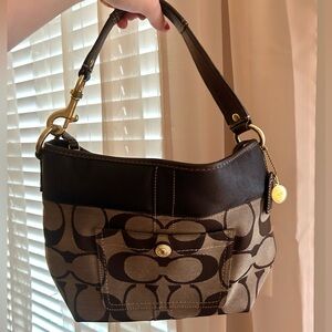Brown Coach purse
